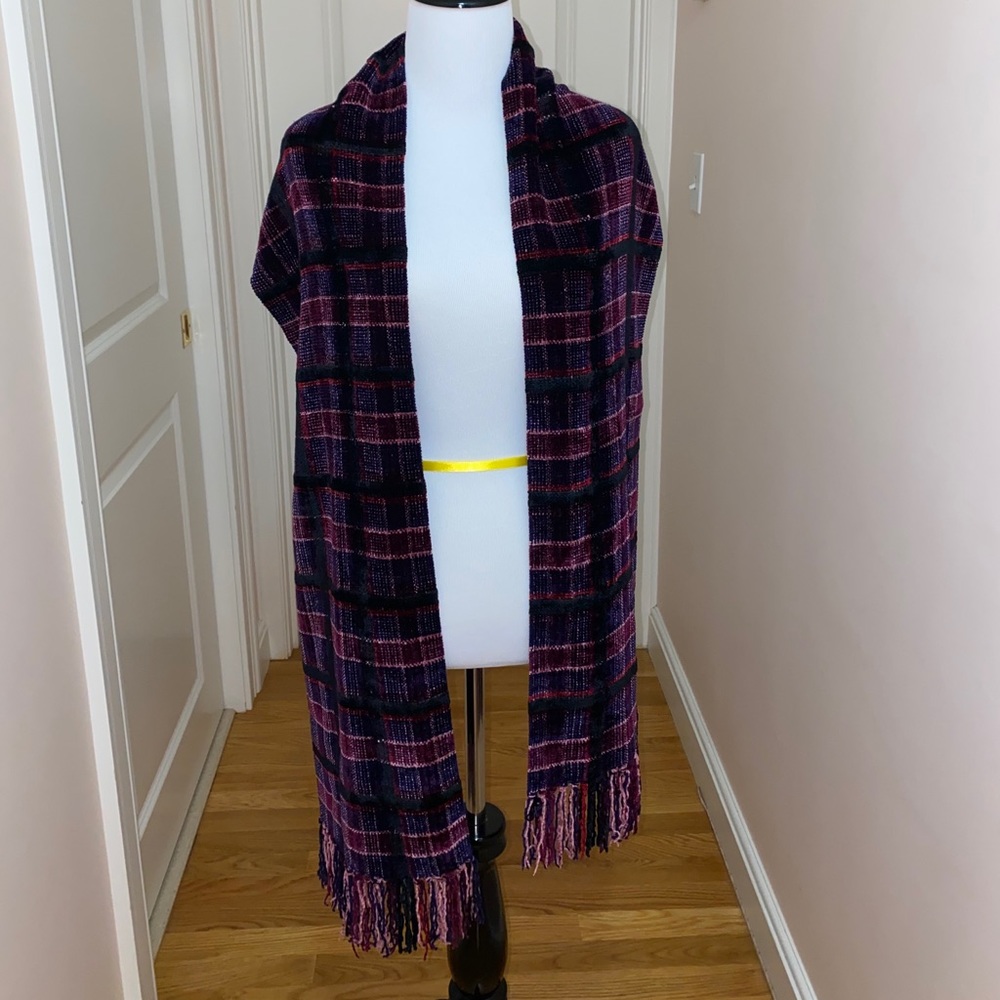 Barney’s New York Purple Scarf